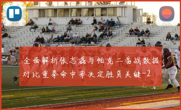 全面解析张志磊与帕克二番战数据对比重拳命中率决定胜负关键